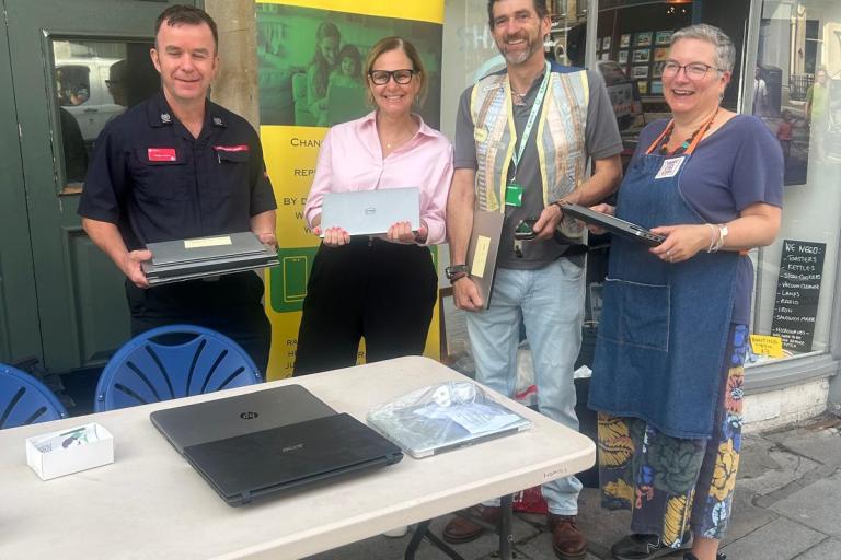 Tech Amnesty saves over a tonne of e-waste