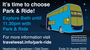 Park & Ride extends hours at all three sites until August